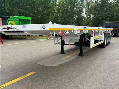 3 akslı Düz Yataklı Yarı Römork